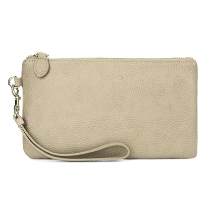 befen Genuine Leather Wristlet Clutch RFID Blocking Bag Cell Phone Wallet Purse Wristlet Wallet Purses and Handbags for Women