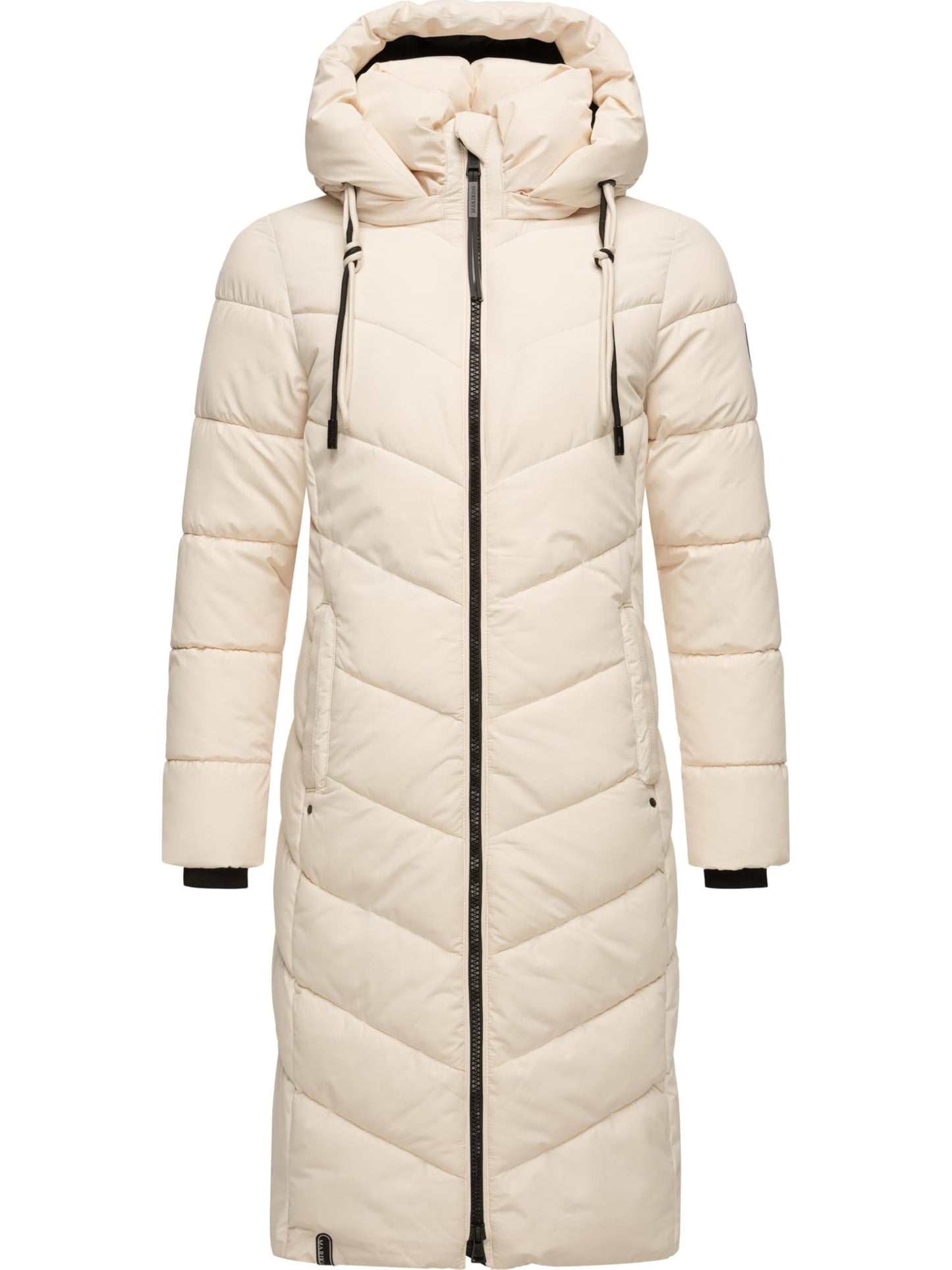 Women's Winter Jacket with Hood | Windproof & Weather-Resistant Jacket | Quilted, Puffy Coat | Sahnekatzii XIV XS-5XL
