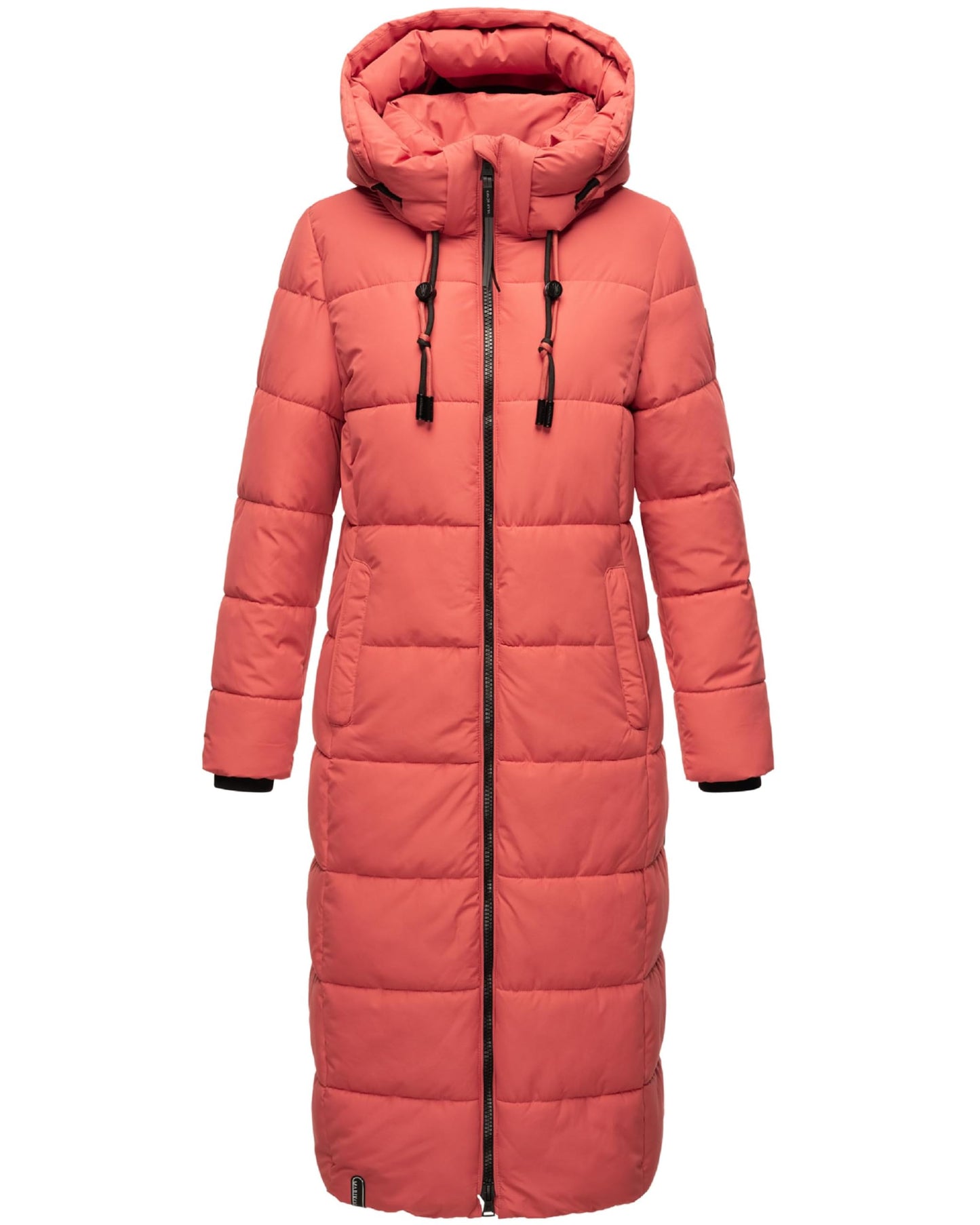 Long Fall & Winter Coat for Women | Detachable Hood | Quilted Women’s Calf-Length Jacket | Nadeshikoo XVI XS-5XL