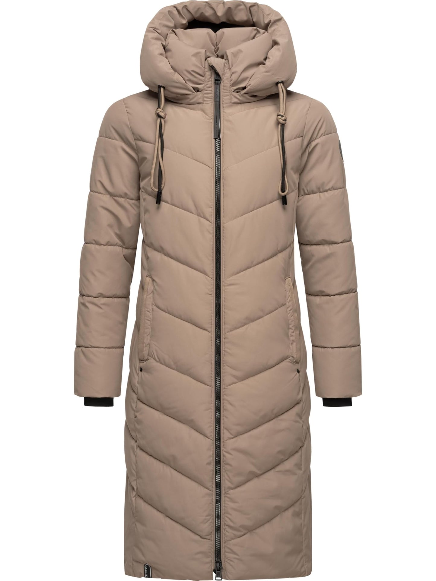 Women's Winter Jacket with Hood | Windproof & Weather-Resistant Jacket | Quilted, Puffy Coat | Sahnekatzii XIV XS-5XL
