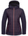 Little Donkey Andy Women's Lightweight Insulated Hybrid Jacket for Hiking Running Ski Thermal Warm with Removable Hood