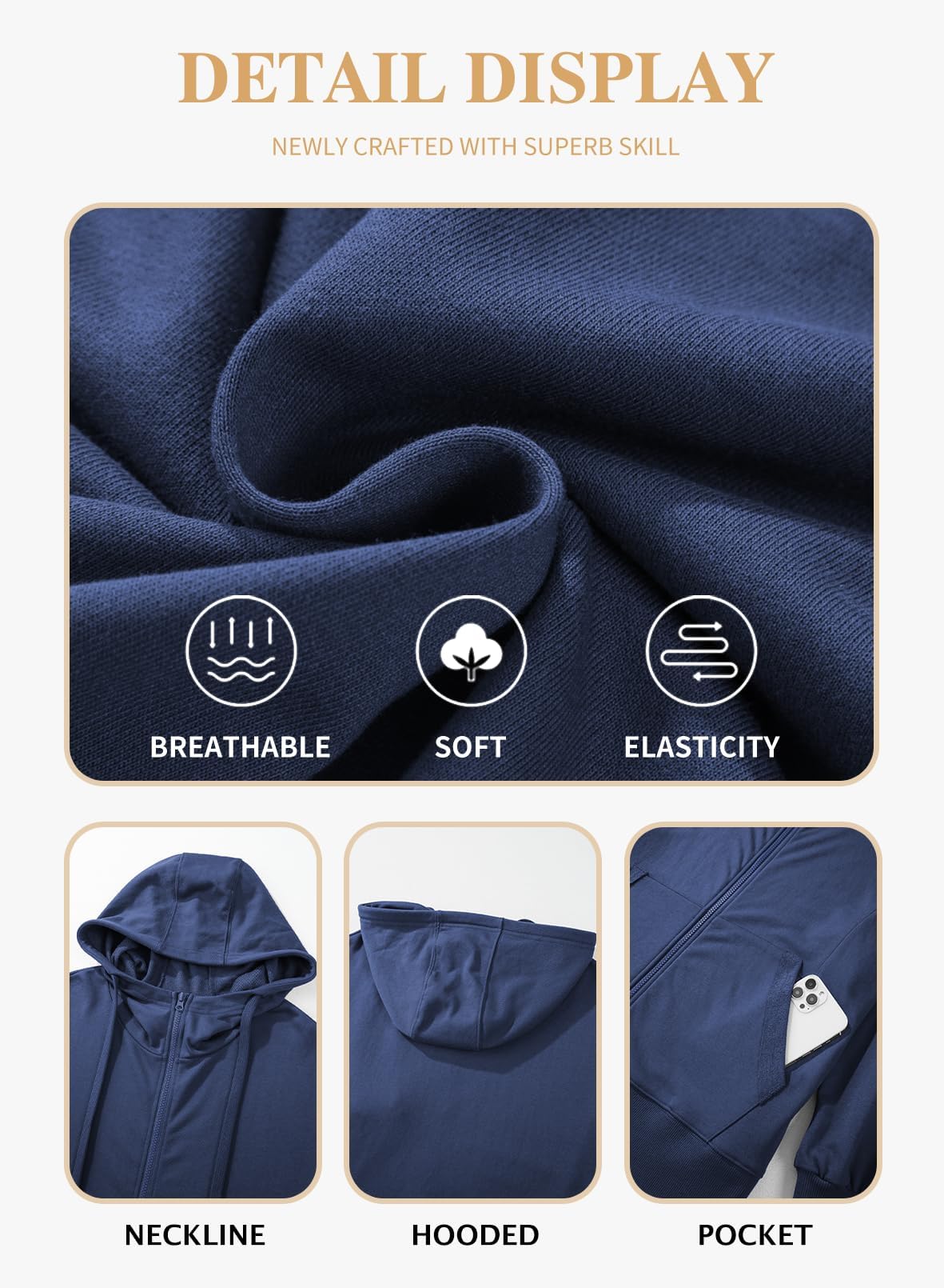 Eytino Women Plus Size Sweatshirts Long Sleeve Zip Up Oversized Casual Hoodies Jackets 2025 Fashion Fall Outfits(1X-5X)