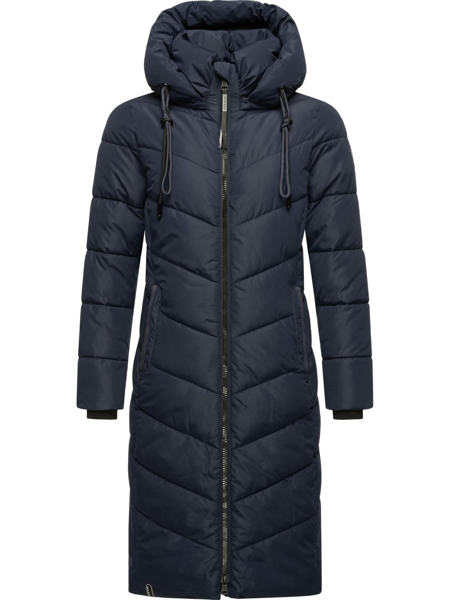 Women's Winter Jacket with Hood | Windproof & Weather-Resistant Jacket | Quilted, Puffy Coat | Sahnekatzii XIV XS-5XL