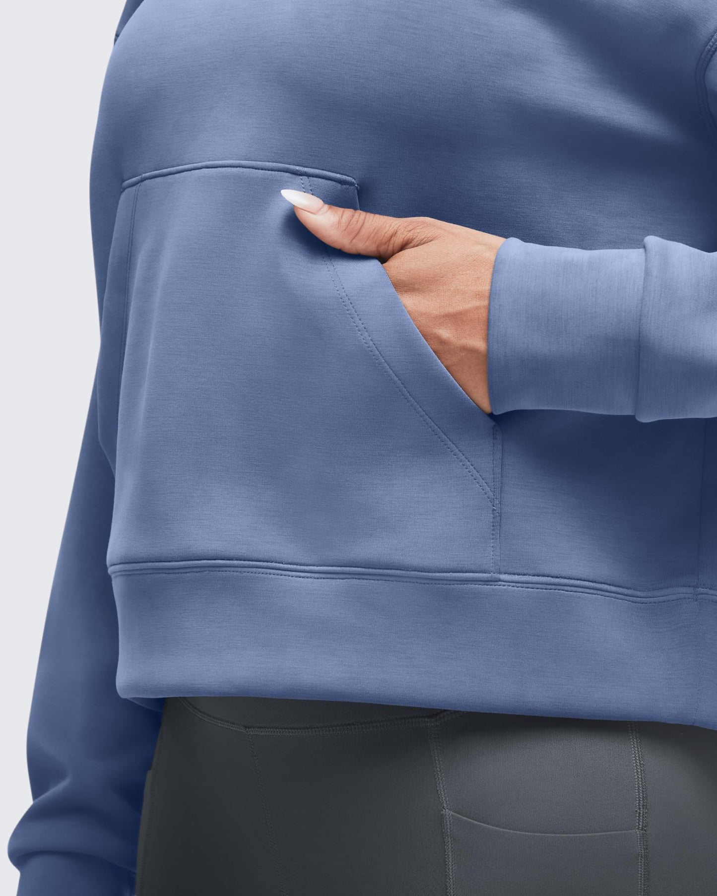 G4Free Smoofit Modal Soft Women's Fashion Hoodies Casual Pullover Long Sleeve Sweatshirts with Kangaroo Pocket
