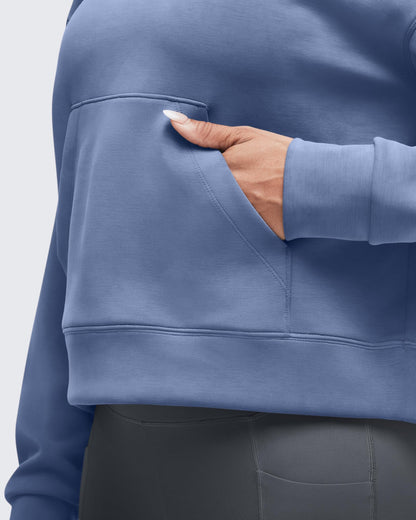 G4Free Smoofit Modal Soft Women's Fashion Hoodies Casual Pullover Long Sleeve Sweatshirts with Kangaroo Pocket