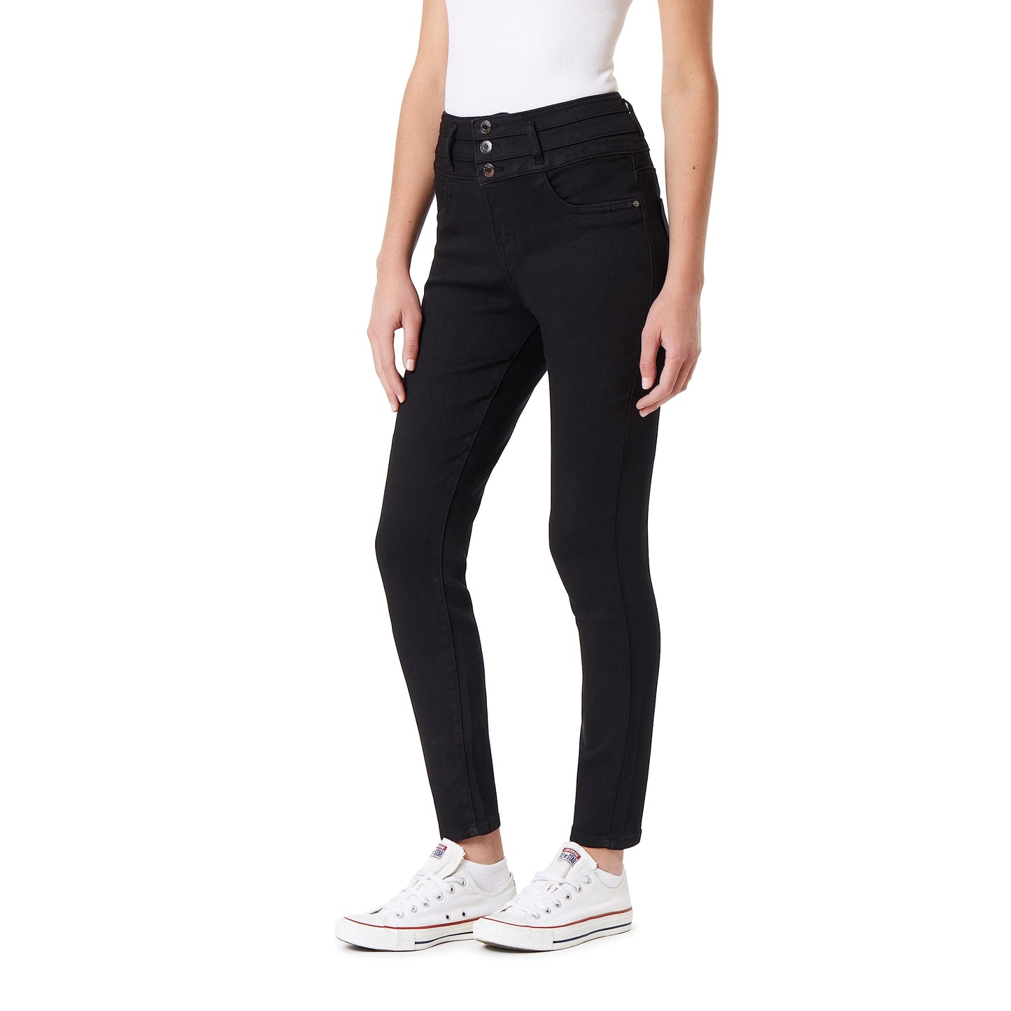 Angels Forever Young Evershape Skinny Jeans For Women - Mid-rise, Figure Enhancing Stretch Denim