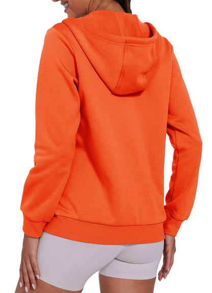 SMENG Womens Zip Up Hoodies Long Sleeve Fit Hooded Sweatshirts 2025 Casual Lightweight Jacket