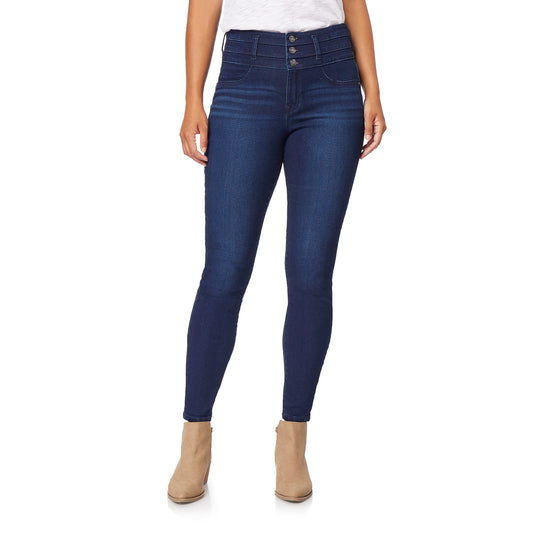 Angels Forever Young Evershape Skinny Jeans For Women - Mid-rise, Figure Enhancing Stretch Denim