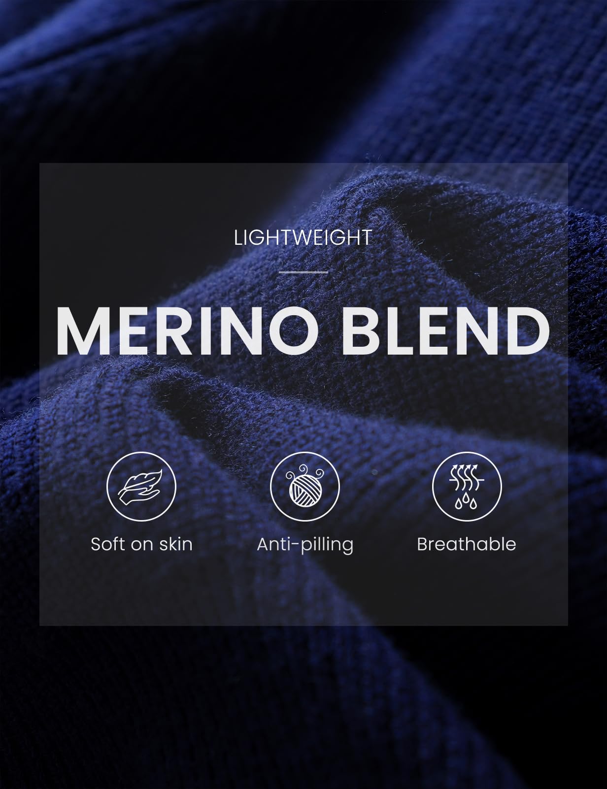 Women's Merino Wool Blend Hoodies 2025 Fall Winter Crewneck Sweatshirt Long Sleeve Knitted Sweater with Drawstring