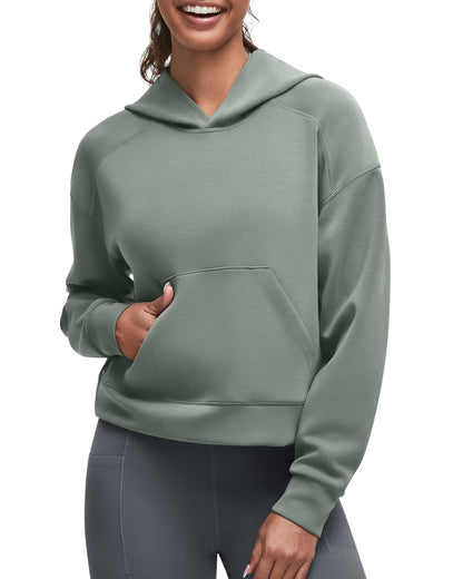 G4Free Smoofit Modal Soft Women's Fashion Hoodies Casual Pullover Long Sleeve Sweatshirts with Kangaroo Pocket