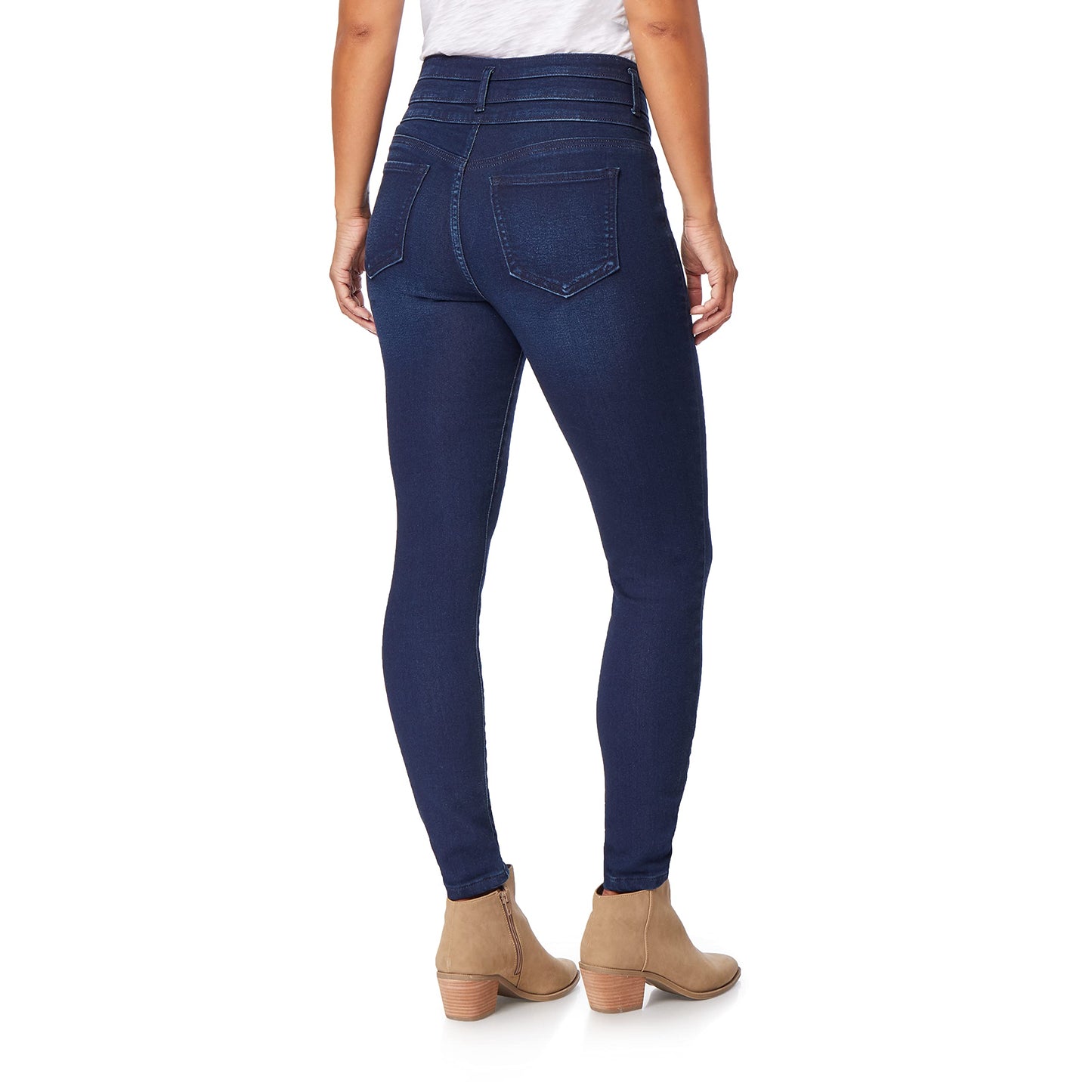 Angels Forever Young Evershape Skinny Jeans For Women - Mid-rise, Figure Enhancing Stretch Denim