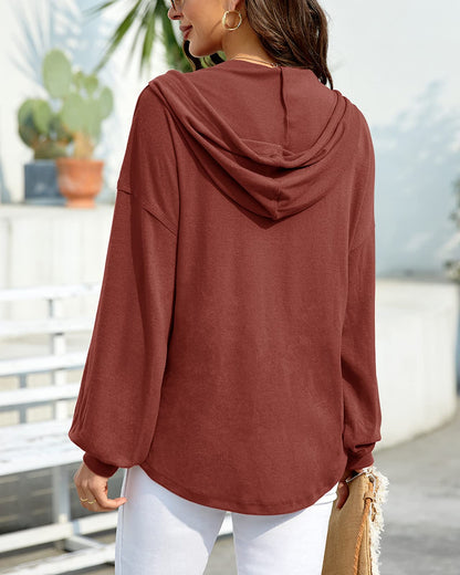 Zatanaroni Womens Zip Up Hoodies Loose fit Sweatshirt Casual Long Sleeve Shirts for Women Pullover Tops With Pocket