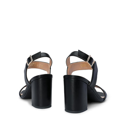 DREAM PAIRS Women's High Chunky Heels Square Toe Block Ankle Strap Dress Comfort Sandals