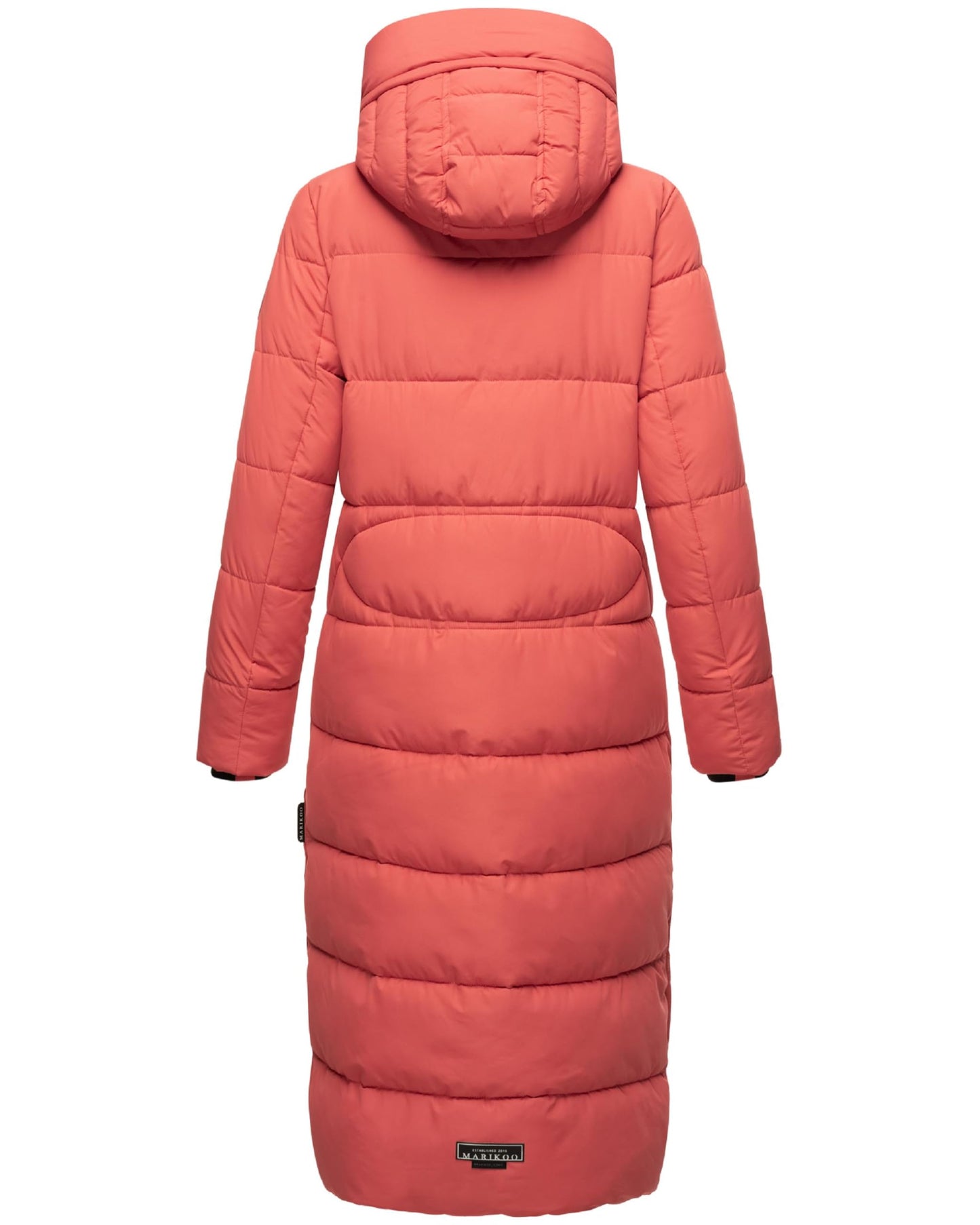 Long Fall & Winter Coat for Women | Detachable Hood | Quilted Women’s Calf-Length Jacket | Nadeshikoo XVI XS-5XL