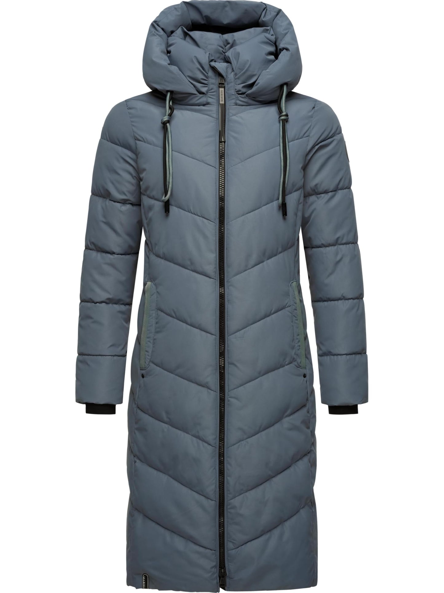 Women's Winter Jacket with Hood | Windproof & Weather-Resistant Jacket | Quilted, Puffy Coat | Sahnekatzii XIV XS-5XL