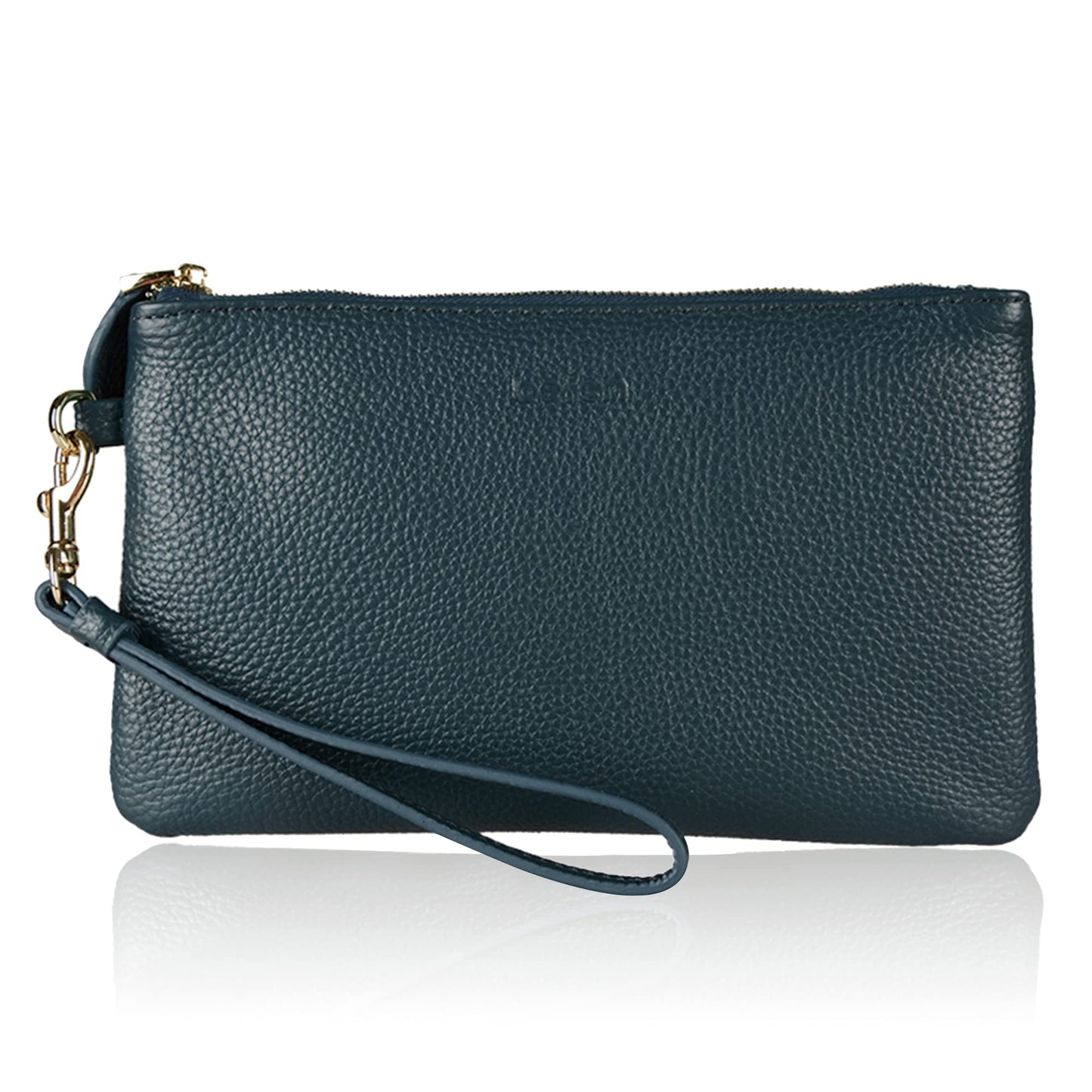 befen Genuine Leather Wristlet Clutch RFID Blocking Bag Cell Phone Wallet Purse Wristlet Wallet Purses and Handbags for Women