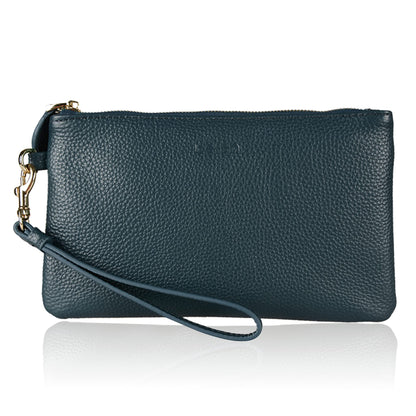befen Genuine Leather Wristlet Clutch RFID Blocking Bag Cell Phone Wallet Purse Wristlet Wallet Purses and Handbags for Women