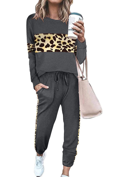 PRETTYGARDEN Womens 2 Piece Sets 2025 Long Sleeve Tops High Waisted Sweatpants Lounge Set Fall Fashion Travel Outfits