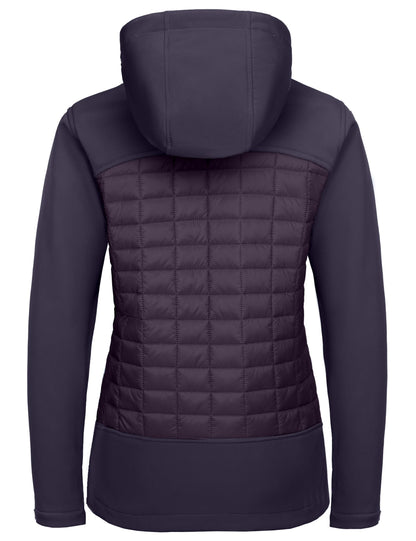 Little Donkey Andy Women's Lightweight Insulated Hybrid Jacket for Hiking Running Ski Thermal Warm with Removable Hood
