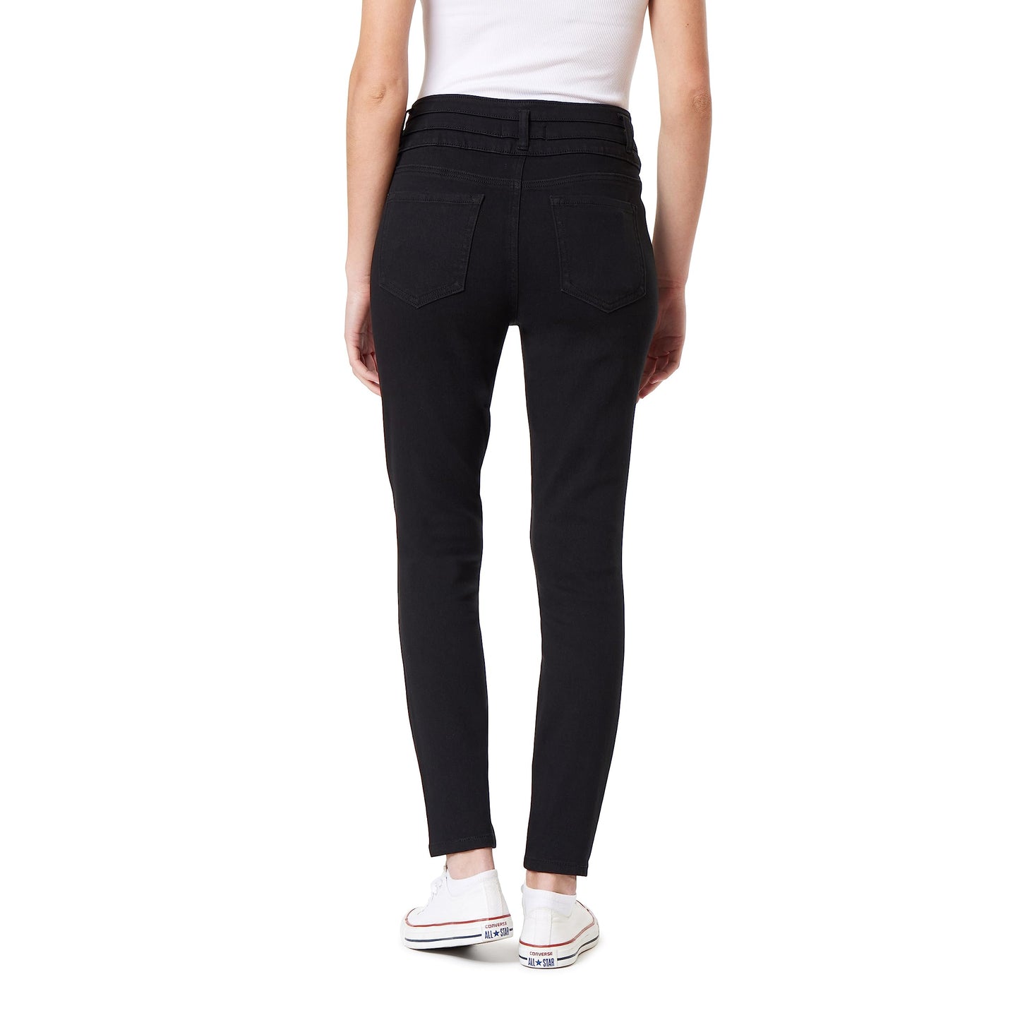 Angels Forever Young Evershape Skinny Jeans For Women - Mid-rise, Figure Enhancing Stretch Denim