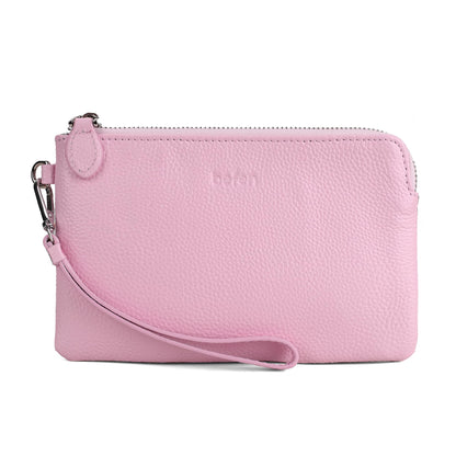 befen Genuine Leather Wristlet Clutch RFID Blocking Bag Cell Phone Wallet Purse Wristlet Wallet Purses and Handbags for Women