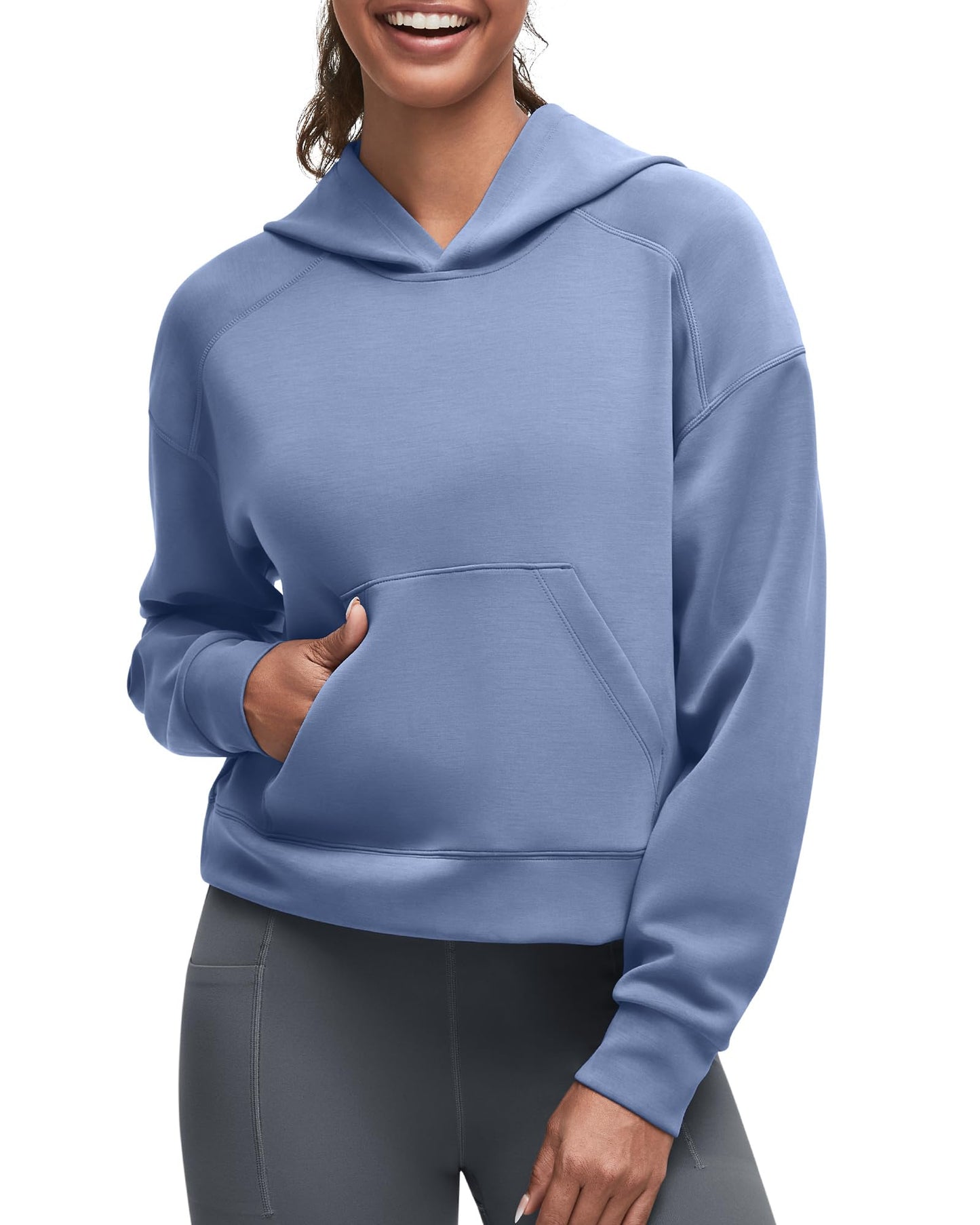 G4Free Smoofit Modal Soft Women's Fashion Hoodies Casual Pullover Long Sleeve Sweatshirts with Kangaroo Pocket