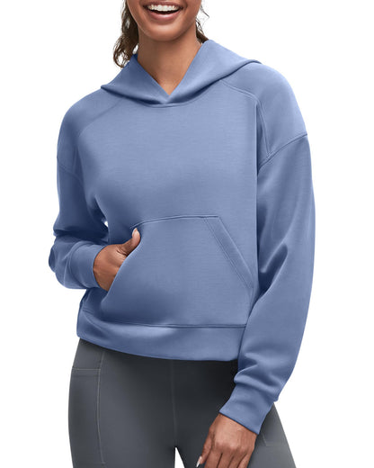 G4Free Smoofit Modal Soft Women's Fashion Hoodies Casual Pullover Long Sleeve Sweatshirts with Kangaroo Pocket