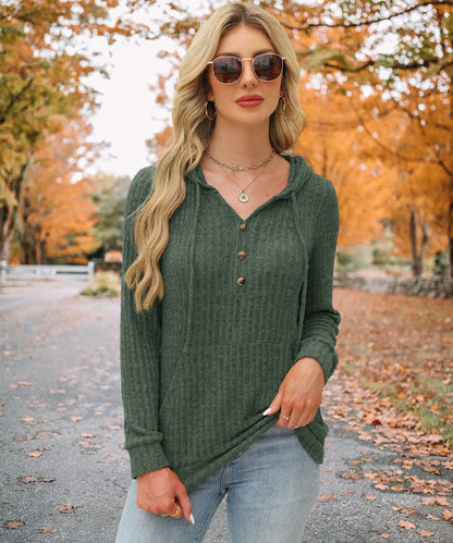 Womens Sweaters Fashion Hoodies Long Sleeve Tops Casual Sweatshirts Fall Outfits Pullover Winter Clothes 2025