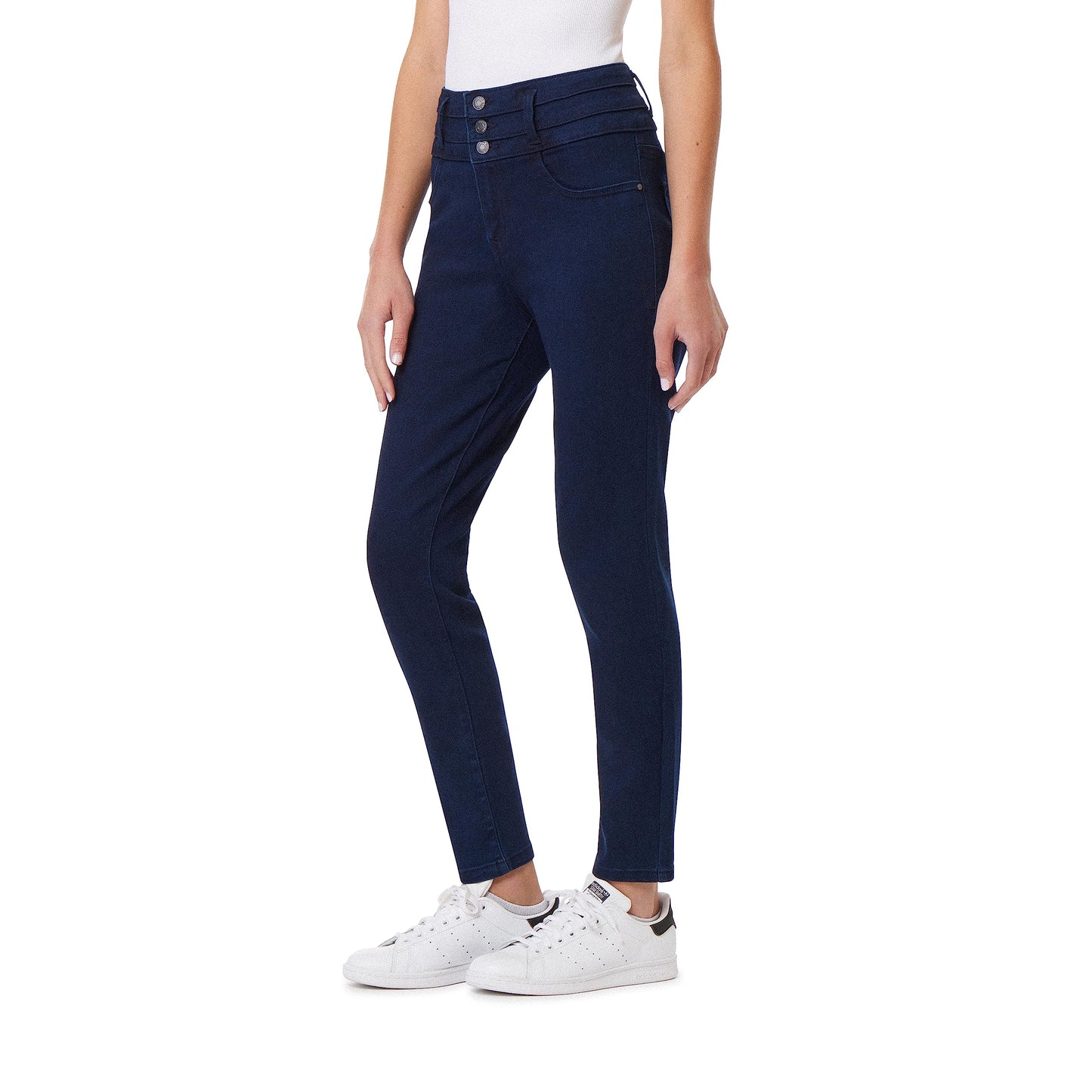 Angels Forever Young Evershape Skinny Jeans For Women - Mid-rise, Figure Enhancing Stretch Denim