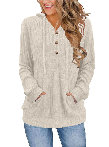 Womens Sweaters Fashion Hoodies Long Sleeve Tops Casual Sweatshirts Fall Outfits Pullover Winter Clothes 2025