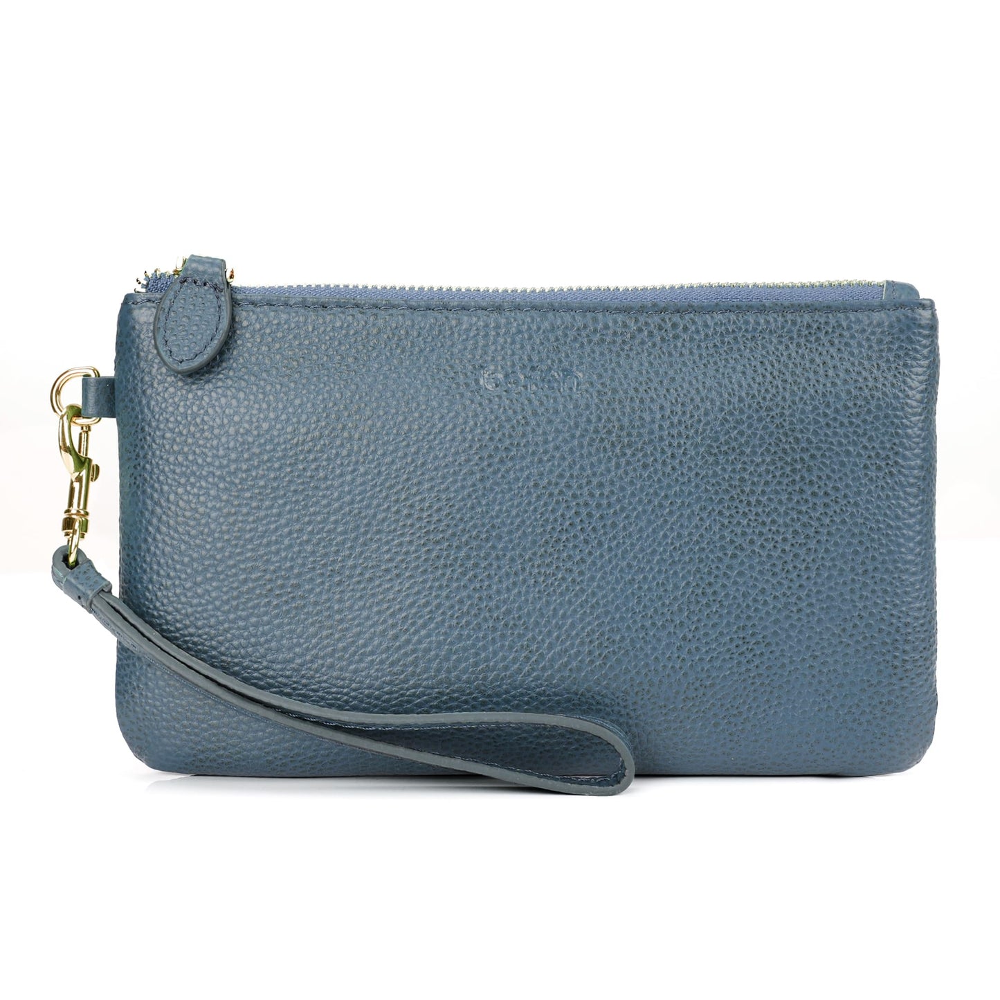 befen Genuine Leather Wristlet Clutch RFID Blocking Bag Cell Phone Wallet Purse Wristlet Wallet Purses and Handbags for Women