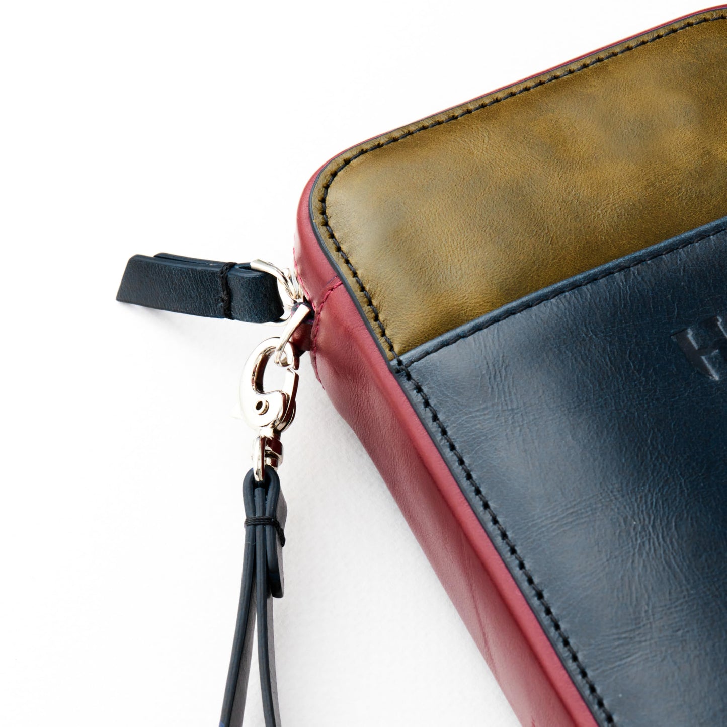 Wristlet for Men & Women, Full-Grain Leather Clutch Bag, RFID Protection, Zipper Pocket, Handcrafted, Gift Box & Pouch