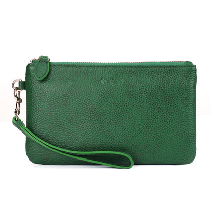 befen Genuine Leather Wristlet Clutch RFID Blocking Bag Cell Phone Wallet Purse Wristlet Wallet Purses and Handbags for Women