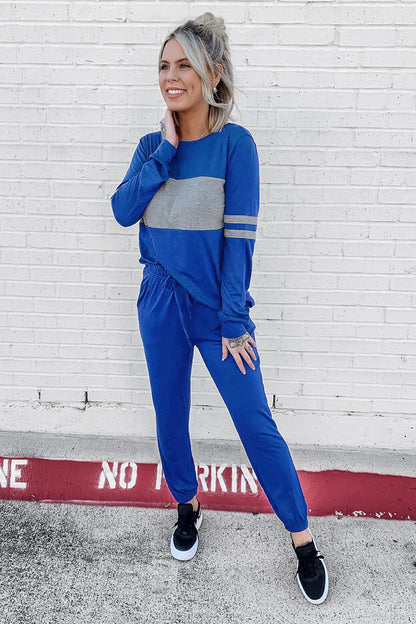 PRETTYGARDEN Womens 2 Piece Sets 2025 Long Sleeve Tops High Waisted Sweatpants Lounge Set Fall Fashion Travel Outfits