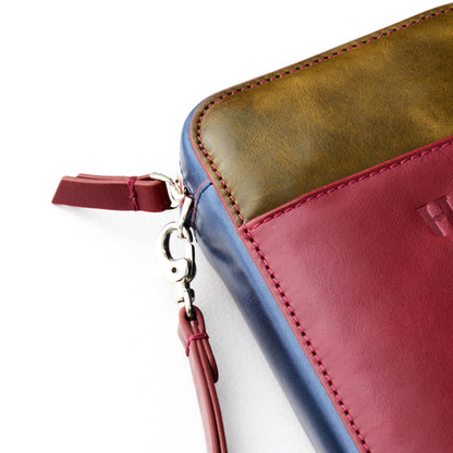 Wristlet for Men & Women, Full-Grain Leather Clutch Bag, RFID Protection, Zipper Pocket, Handcrafted, Gift Box & Pouch