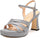 Women's Chunky Platform High Heels Block Heeled Sandals Open Square Toe Ankle Strap Dress Wedding Party Sandal Shoes 3.3''
