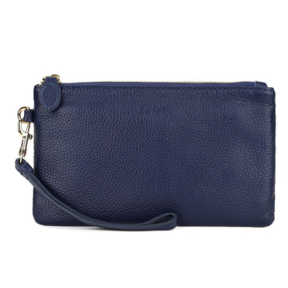 befen Genuine Leather Wristlet Clutch RFID Blocking Bag Cell Phone Wallet Purse Wristlet Wallet Purses and Handbags for Women