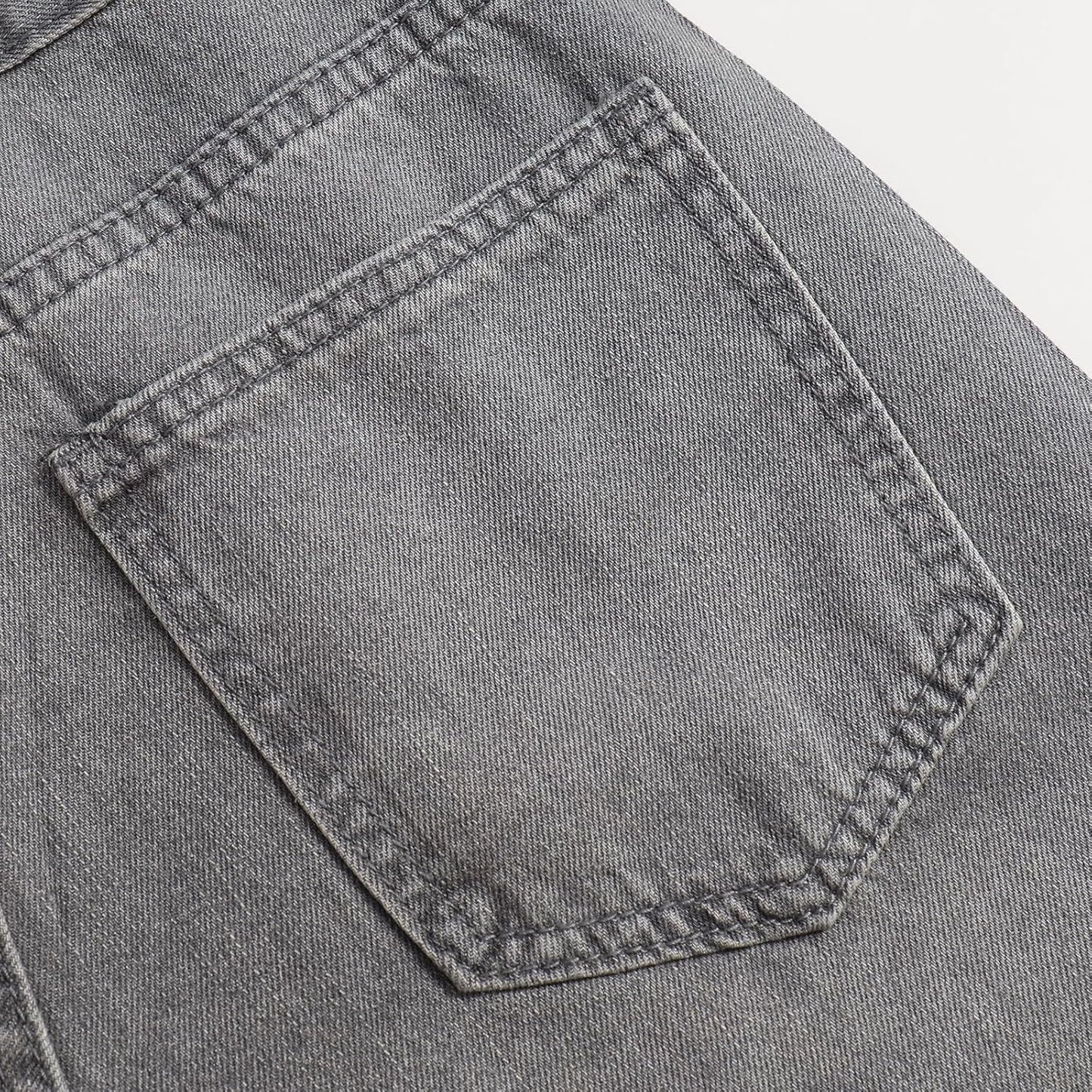 Women's High-Waisted Straight Pants Loose Stretch Lightweight Belly Fashion Jeans