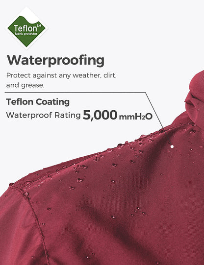 wantdo Women's 3 in 1 Waterproof Ski Jacket Windproof Winter Snow Coat Snowboarding Jackets Warm Raincoat